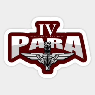 4 Para Sticker